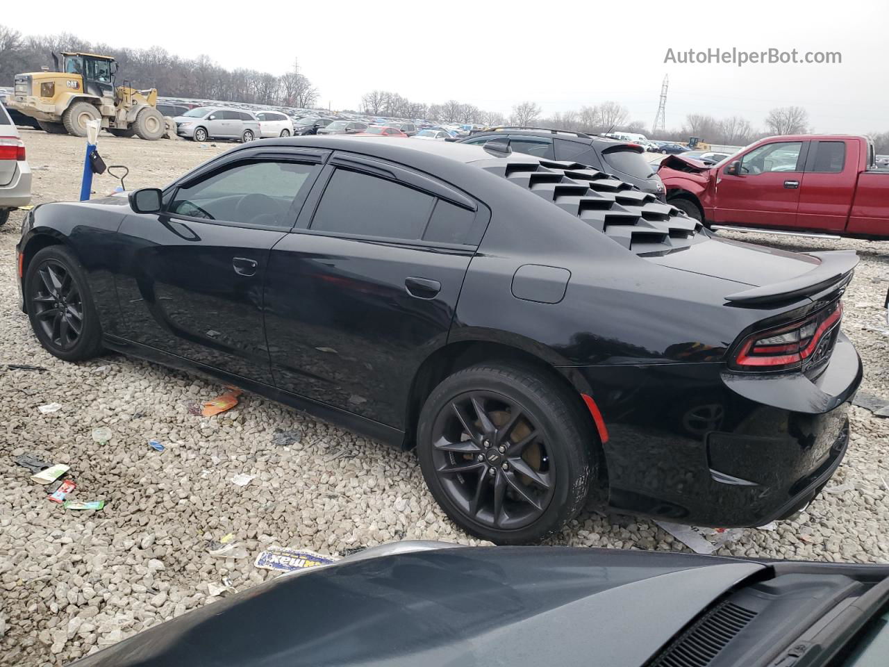 2021 Dodge Charger Gt Черный vin: 2C3CDXMG6MH641063