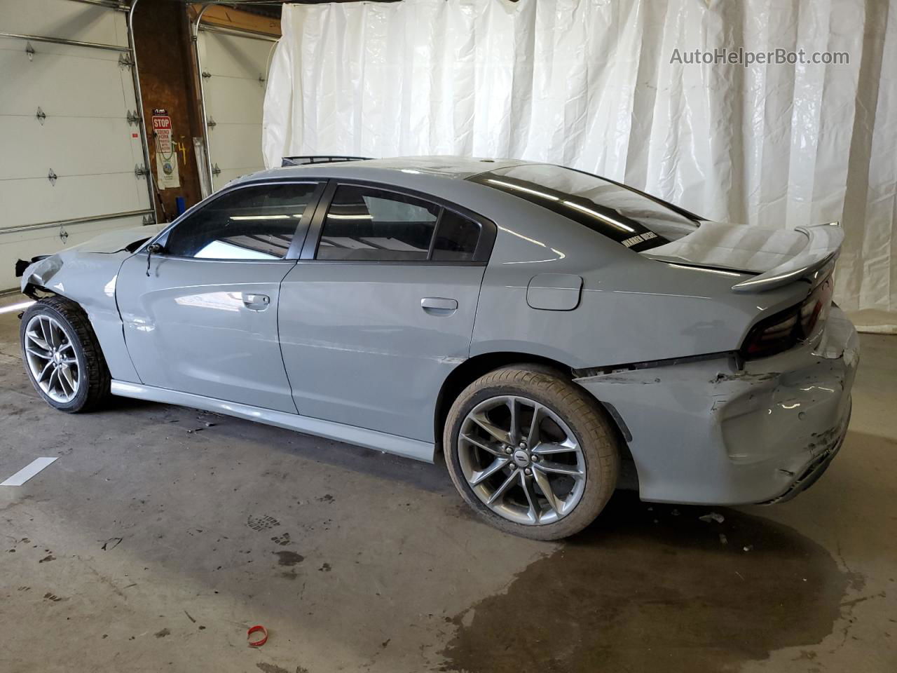 2021 Dodge Charger Gt Gray vin: 2C3CDXMG7MH613630