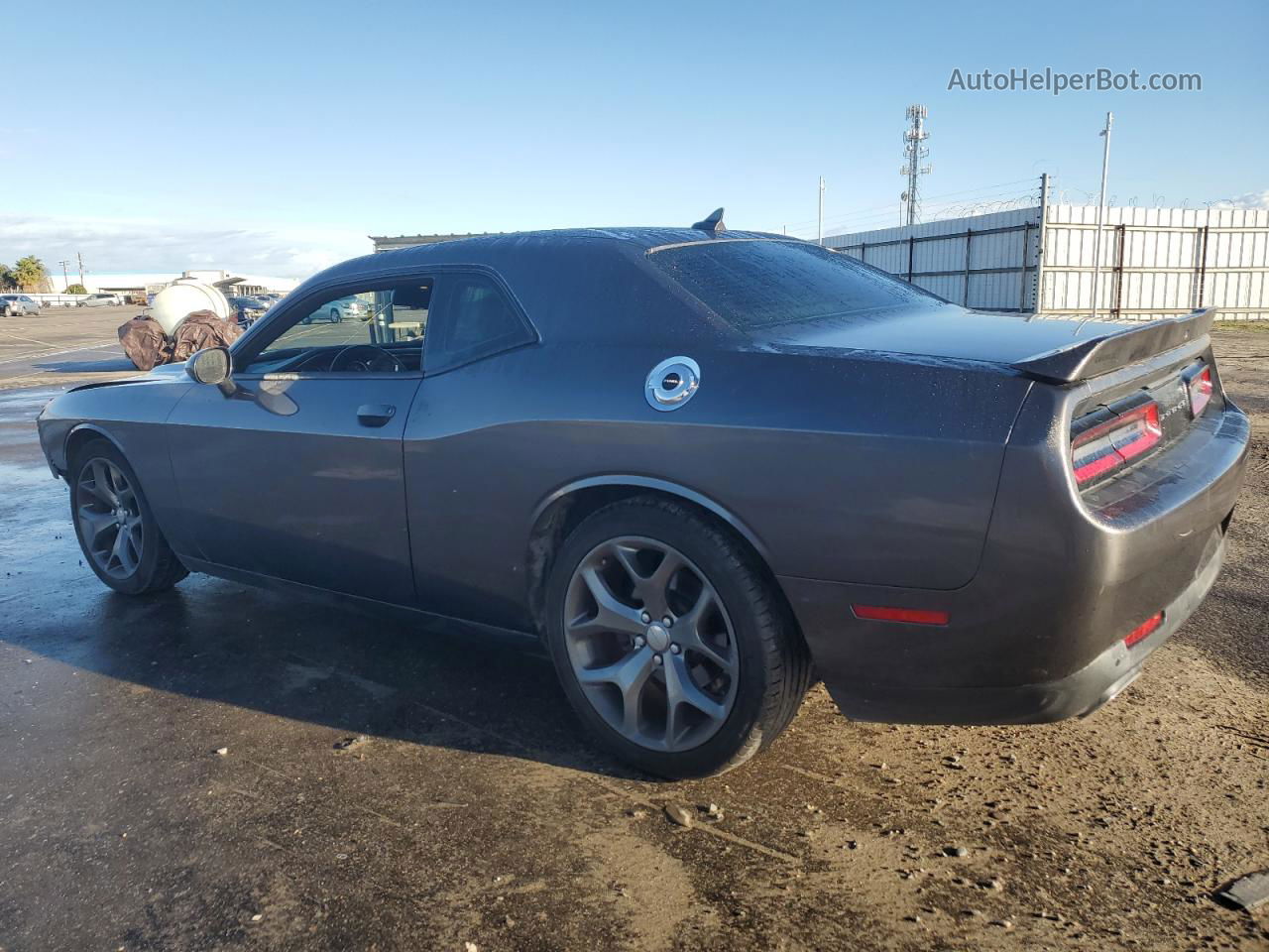 2015 Dodge Challenger Sxt Gray vin: 2C3CDZAG0FH702412