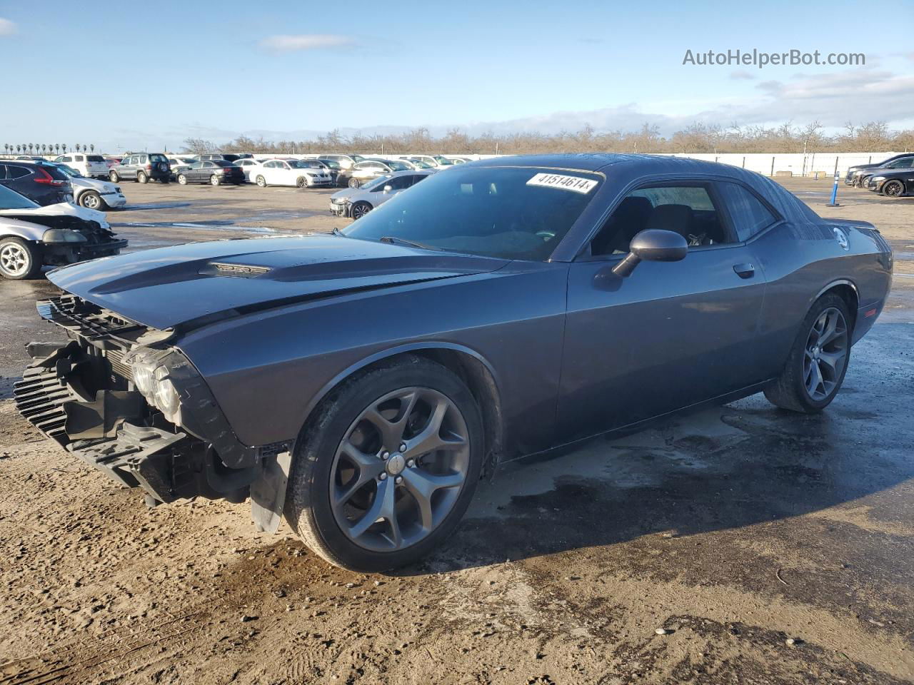 2015 Dodge Challenger Sxt Серый vin: 2C3CDZAG0FH702412