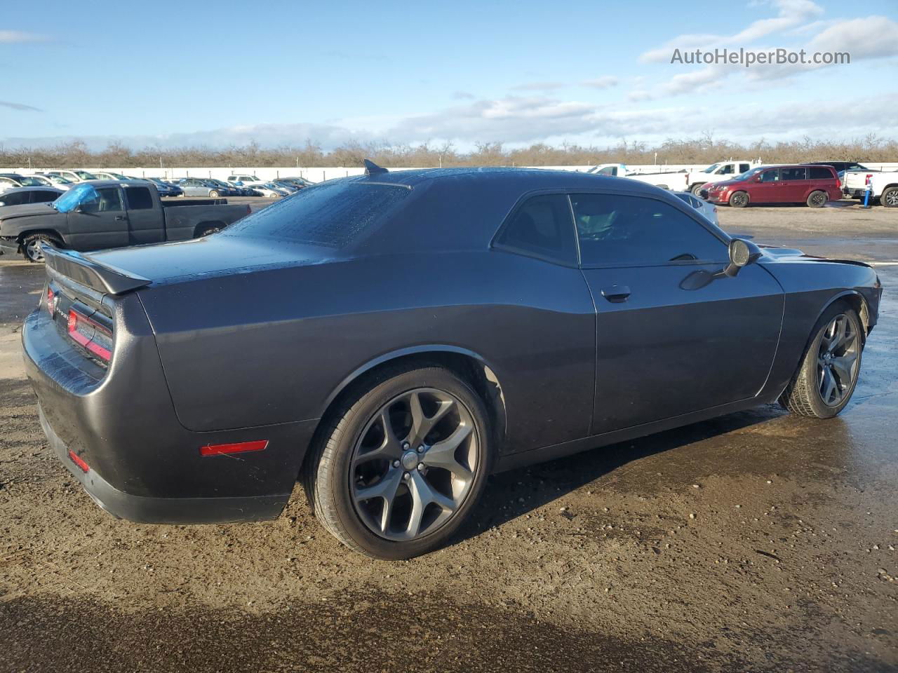 2015 Dodge Challenger Sxt Серый vin: 2C3CDZAG0FH702412