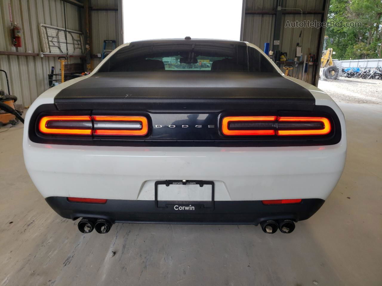 2015 Dodge Challenger Sxt Белый vin: 2C3CDZAG0FH770323