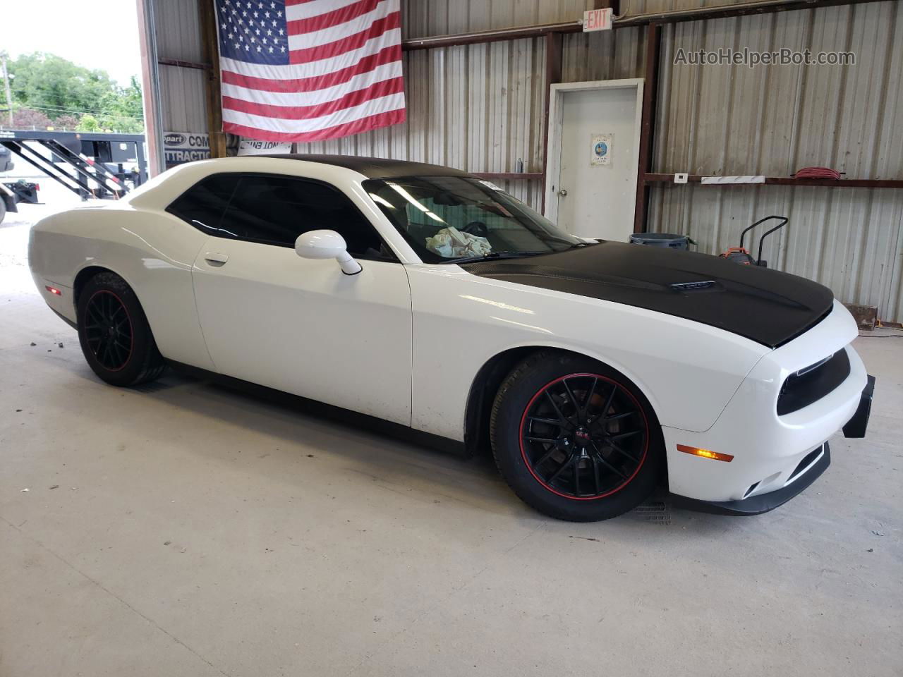 2015 Dodge Challenger Sxt White vin: 2C3CDZAG0FH770323