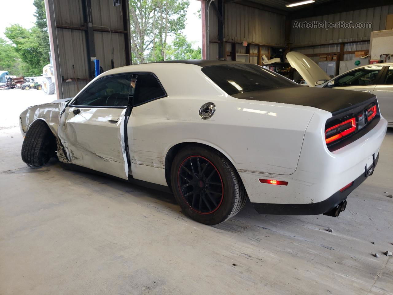 2015 Dodge Challenger Sxt White vin: 2C3CDZAG0FH770323