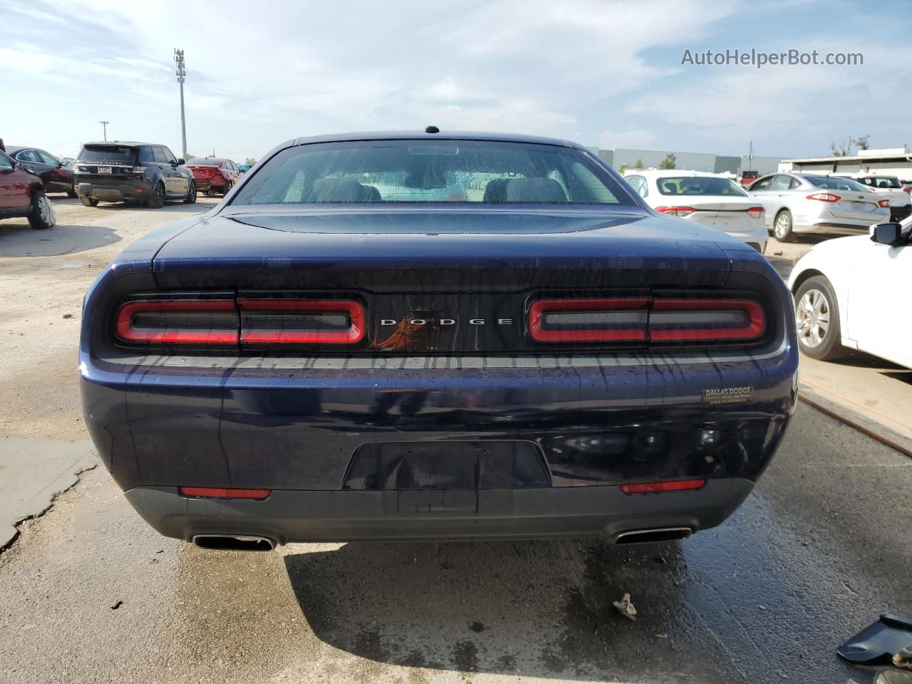 2015 Dodge Challenger Sxt Blue vin: 2C3CDZAG0FH811470