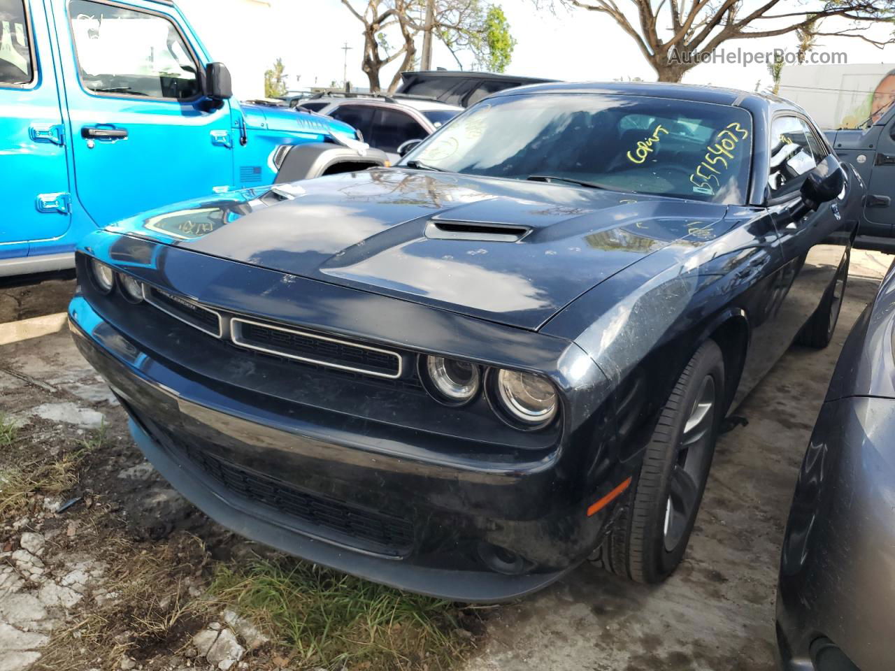 2015 Dodge Challenger Sxt Black vin: 2C3CDZAG0FH831864