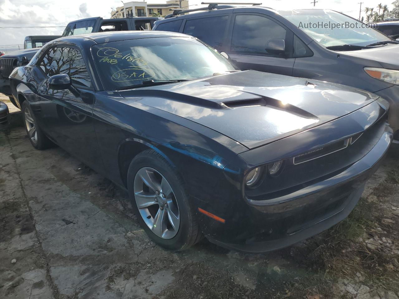 2015 Dodge Challenger Sxt Black vin: 2C3CDZAG0FH831864