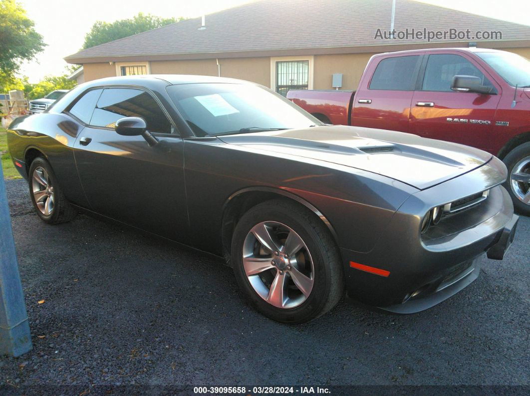 2015 Dodge Challenger Sxt Gray vin: 2C3CDZAG0FH839088