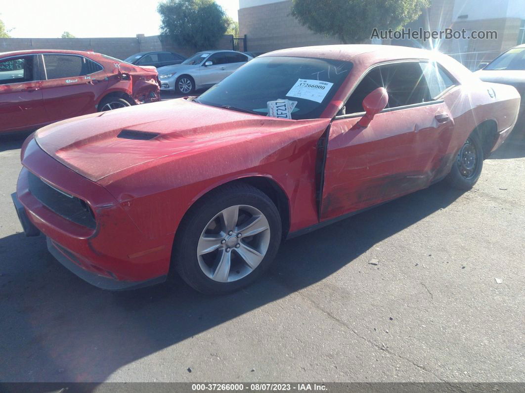 2015 Dodge Challenger Sxt Red vin: 2C3CDZAG0FH839575