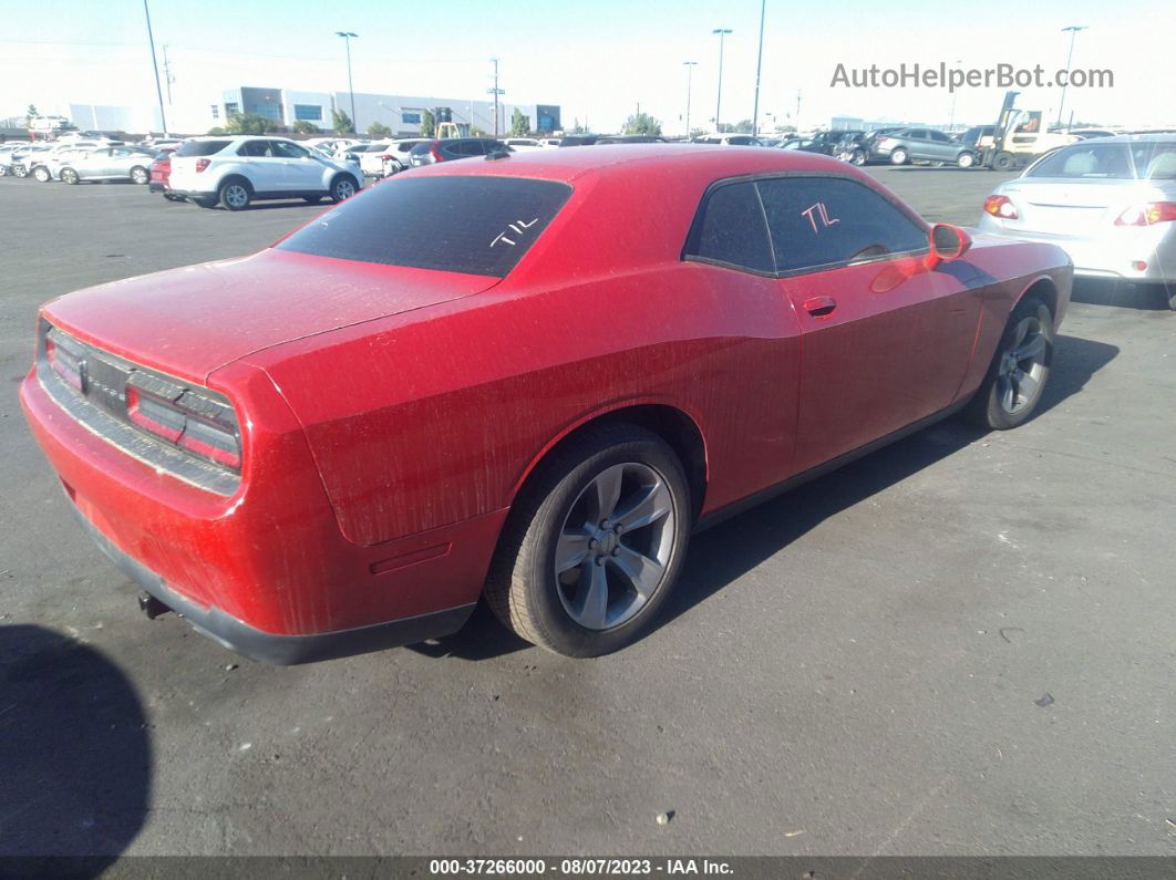 2015 Dodge Challenger Sxt Red vin: 2C3CDZAG0FH839575