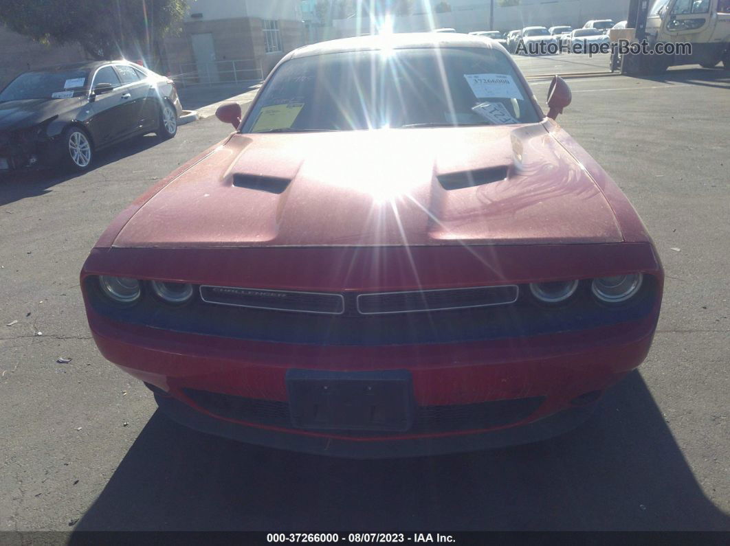 2015 Dodge Challenger Sxt Red vin: 2C3CDZAG0FH839575