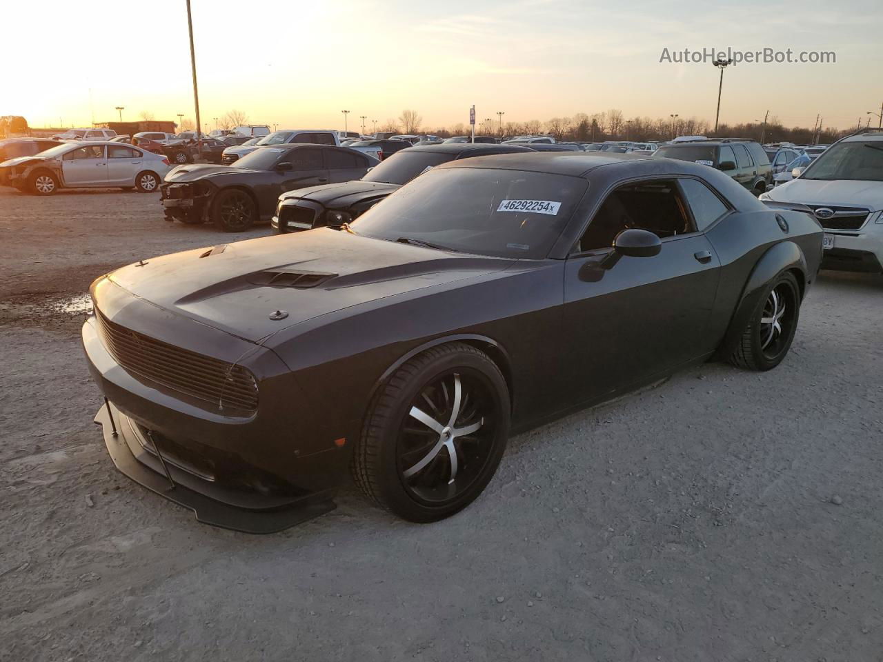 2015 Dodge Challenger Sxt Black vin: 2C3CDZAG0FH850138