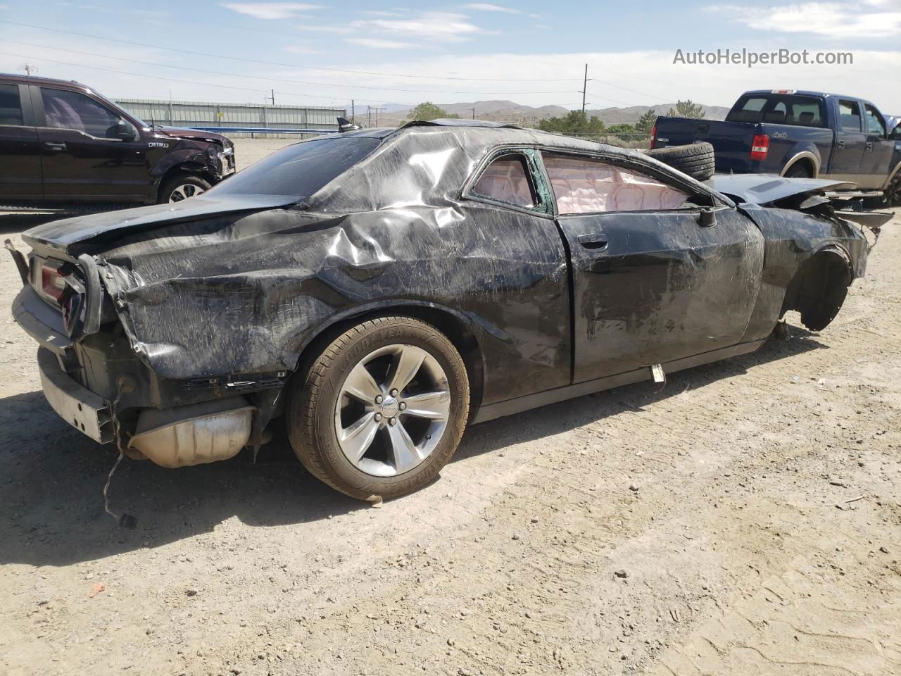 2015 Dodge Challenger Sxt Black vin: 2C3CDZAG0FH850527