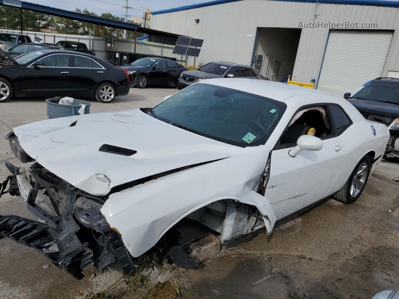 2015 Dodge Challenger Sxt White vin: 2C3CDZAG0FH928076