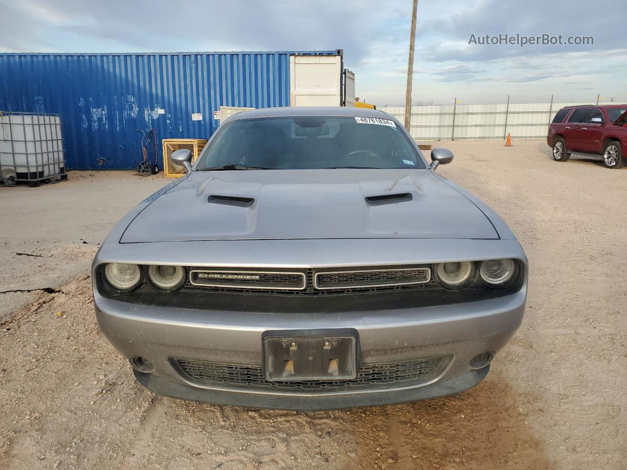 2016 Dodge Challenger Sxt Gray vin: 2C3CDZAG0GH100756