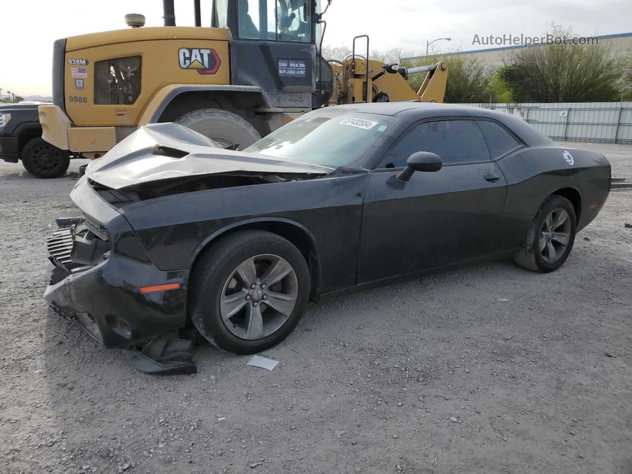 2016 Dodge Challenger Sxt Black vin: 2C3CDZAG0GH107755