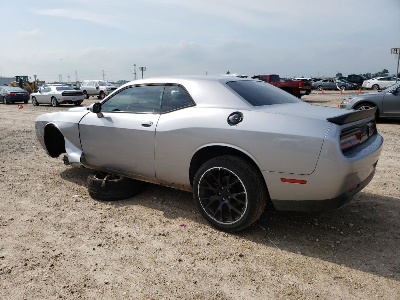 2016 Dodge Challenger Sxt Silver vin: 2C3CDZAG0GH114110