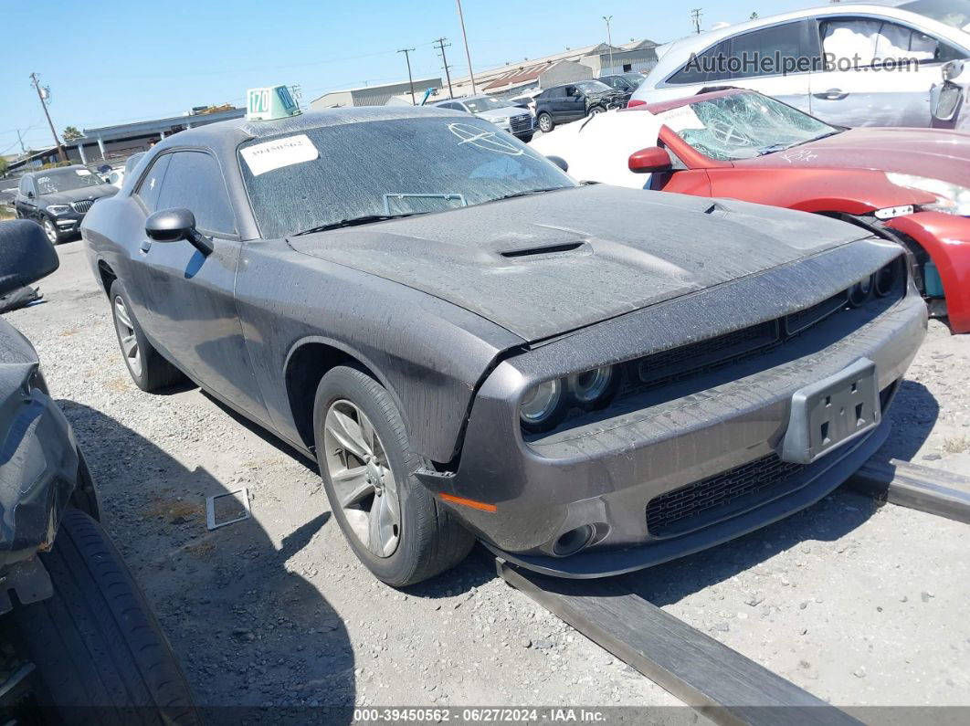 2016 Dodge Challenger Sxt Gray vin: 2C3CDZAG0GH209976