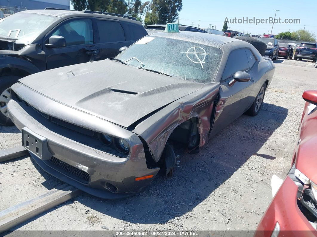 2016 Dodge Challenger Sxt Gray vin: 2C3CDZAG0GH209976