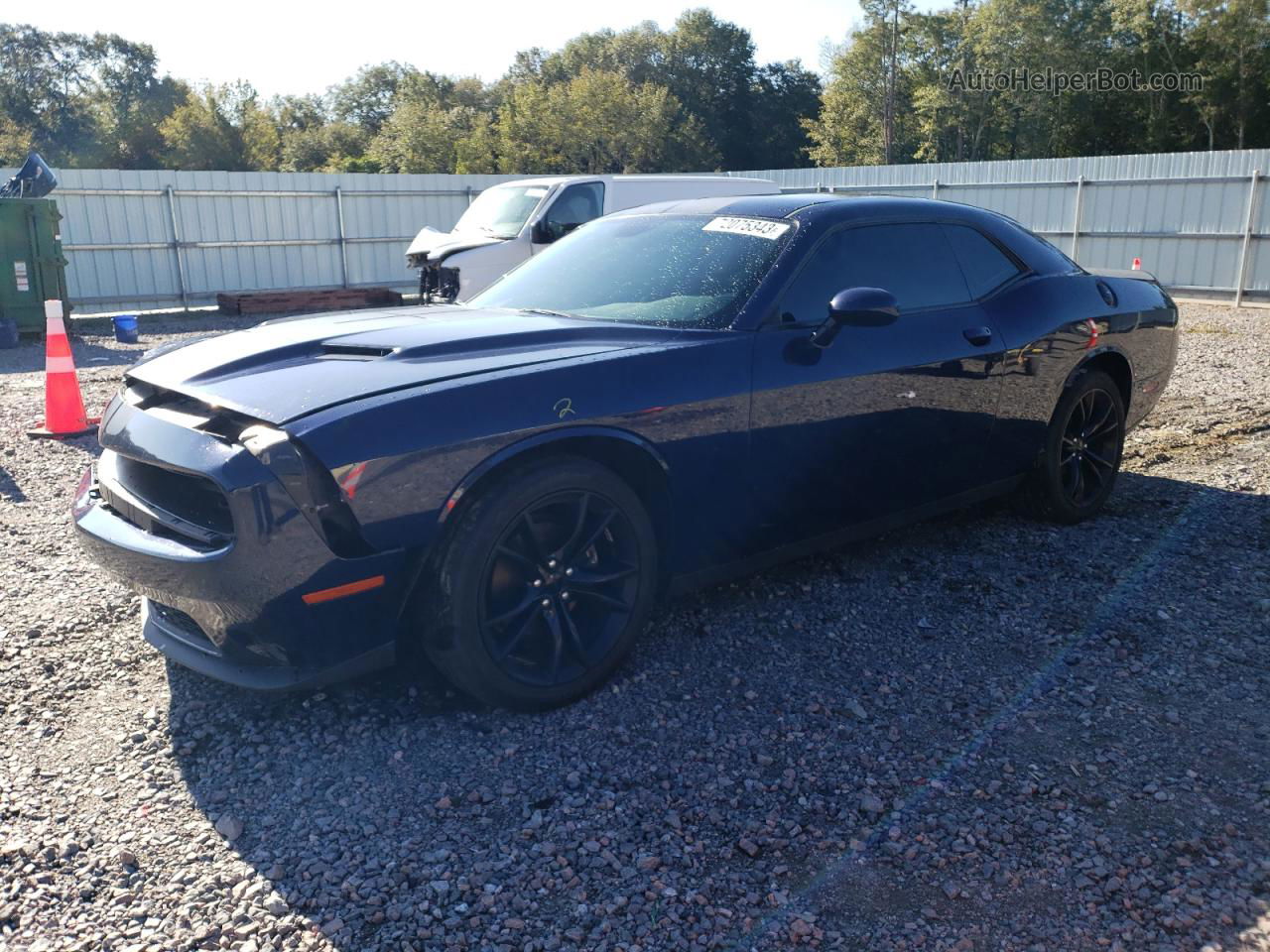 2016 Dodge Challenger Sxt Blue vin: 2C3CDZAG0GH256084