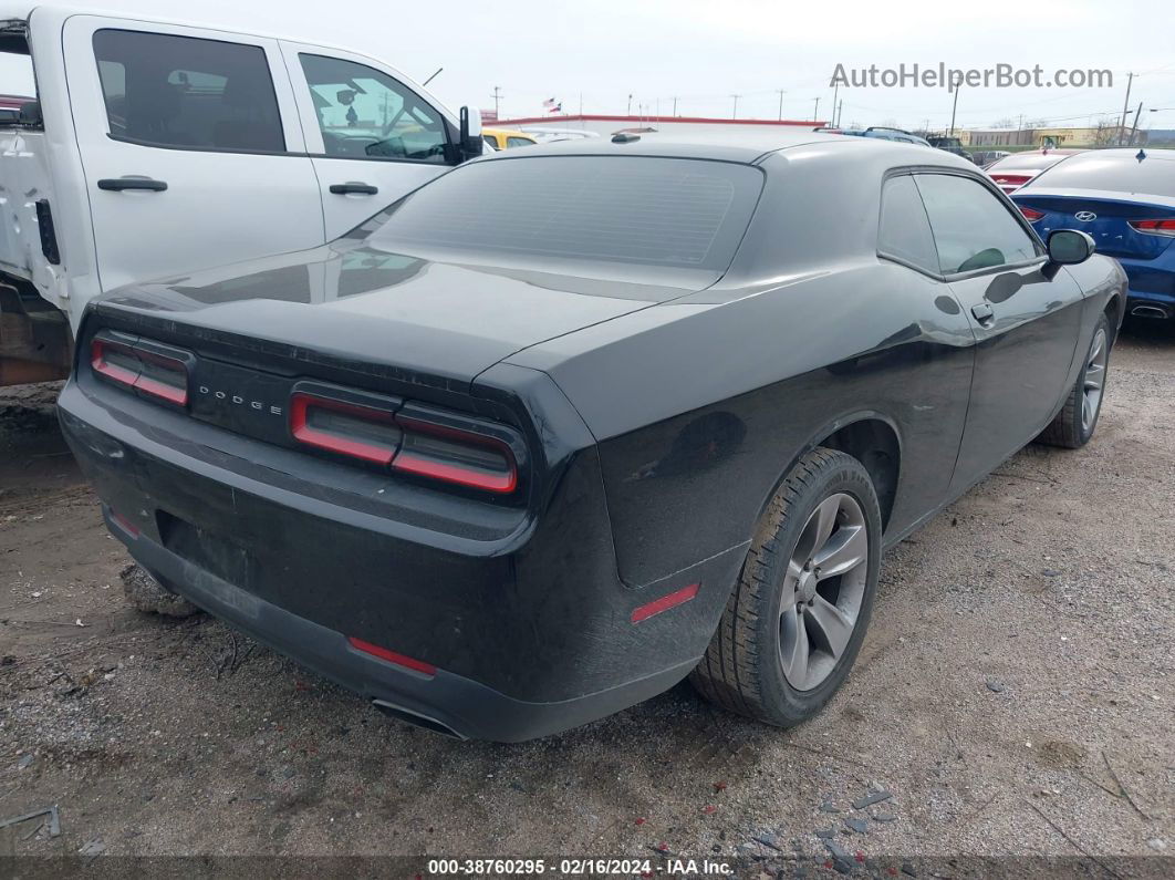 2016 Dodge Challenger Sxt Black vin: 2C3CDZAG0GH278960