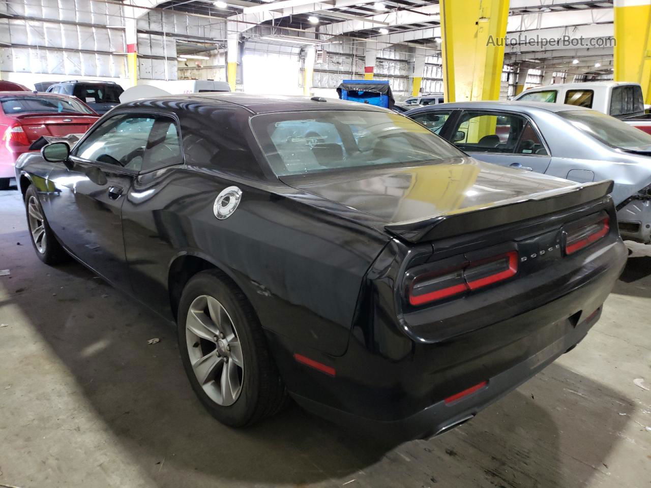 2016 Dodge Challenger Sxt Black vin: 2C3CDZAG0GH284094