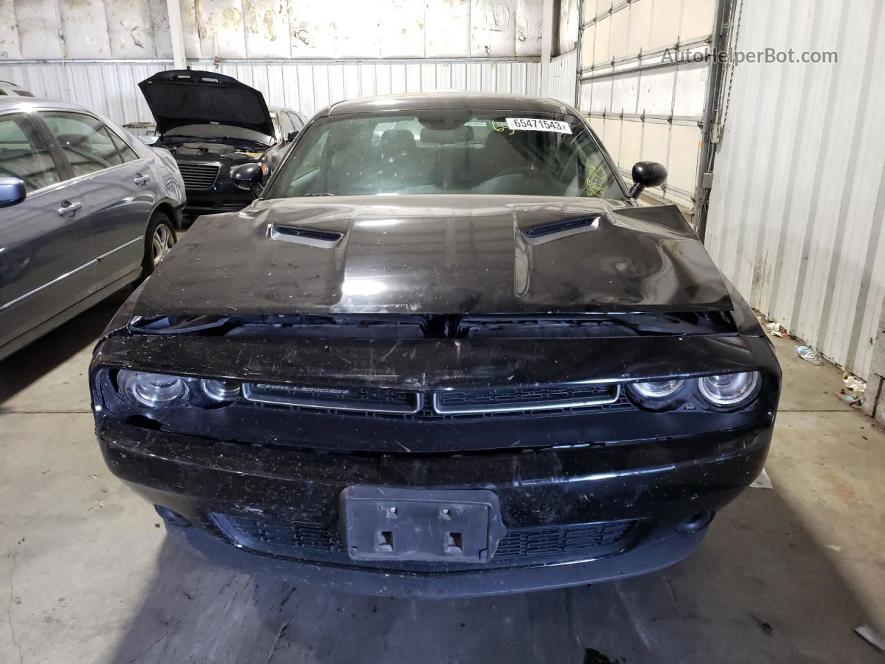 2016 Dodge Challenger Sxt Black vin: 2C3CDZAG0GH284094