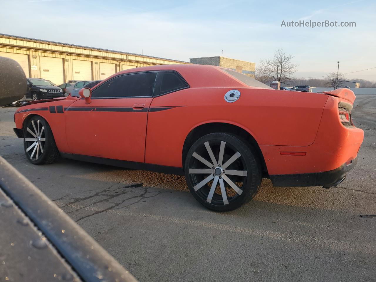 2016 Dodge Challenger Sxt Orange vin: 2C3CDZAG0GH316476