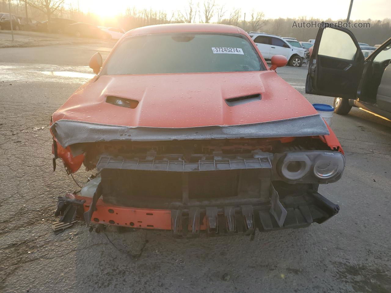 2016 Dodge Challenger Sxt Orange vin: 2C3CDZAG0GH316476