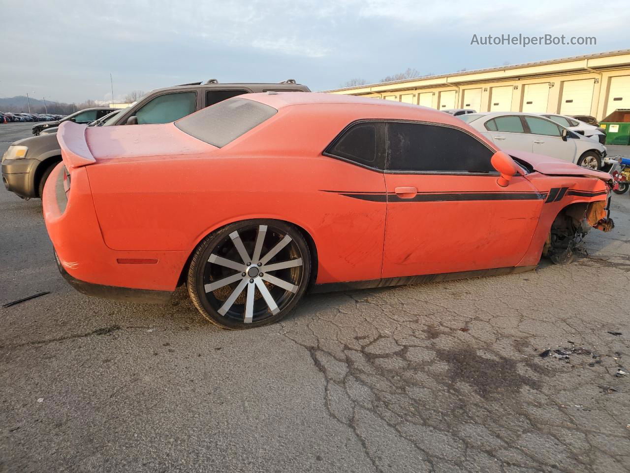 2016 Dodge Challenger Sxt Orange vin: 2C3CDZAG0GH316476