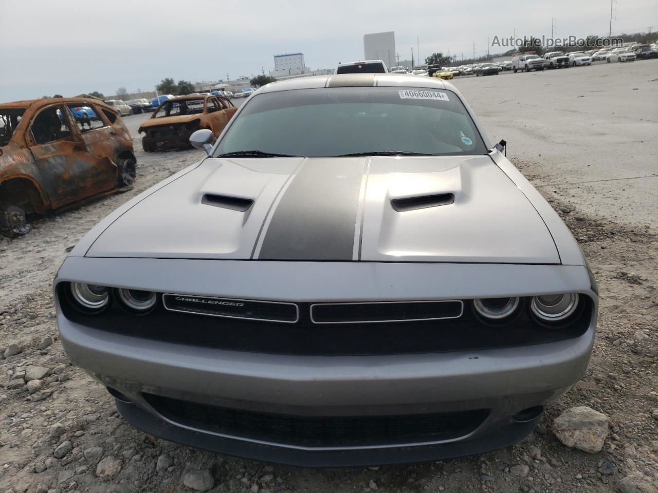 2016 Dodge Challenger Sxt Silver vin: 2C3CDZAG0GH317319