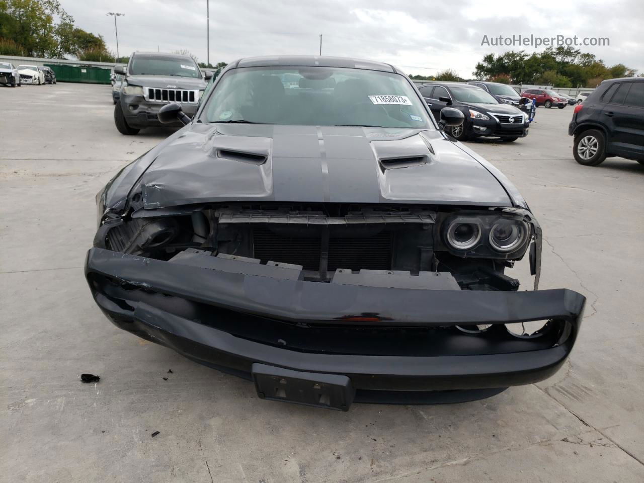 2016 Dodge Challenger Sxt Black vin: 2C3CDZAG0GH358775