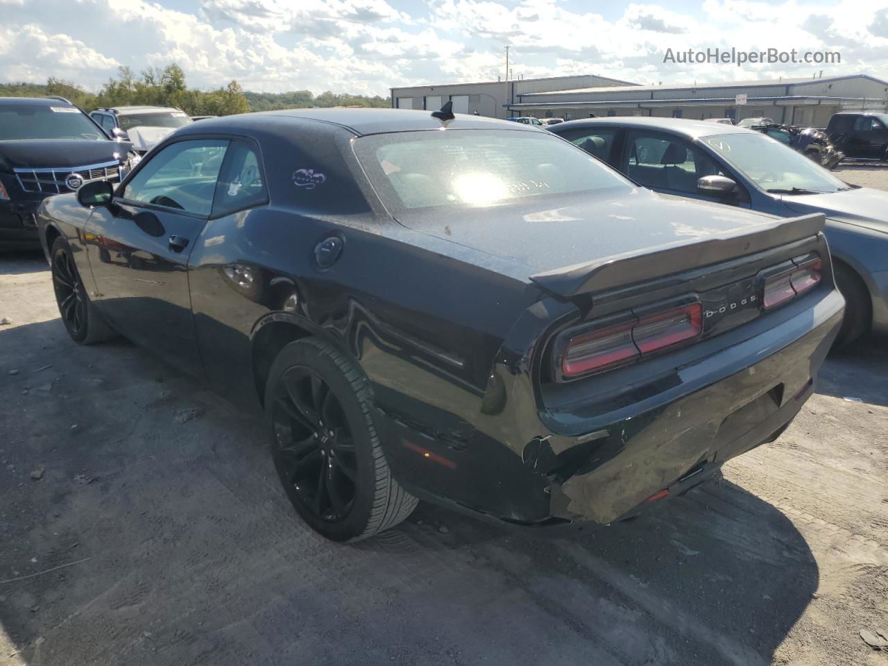 2017 Dodge Challenger Sxt Black vin: 2C3CDZAG0HH501225