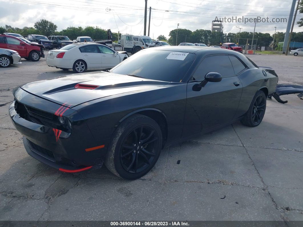 2017 Dodge Challenger Sxt Black vin: 2C3CDZAG0HH519417