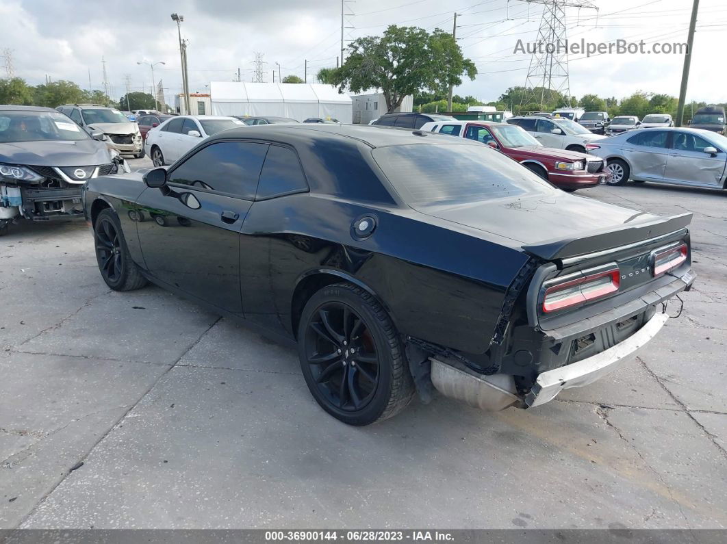 2017 Dodge Challenger Sxt Black vin: 2C3CDZAG0HH519417