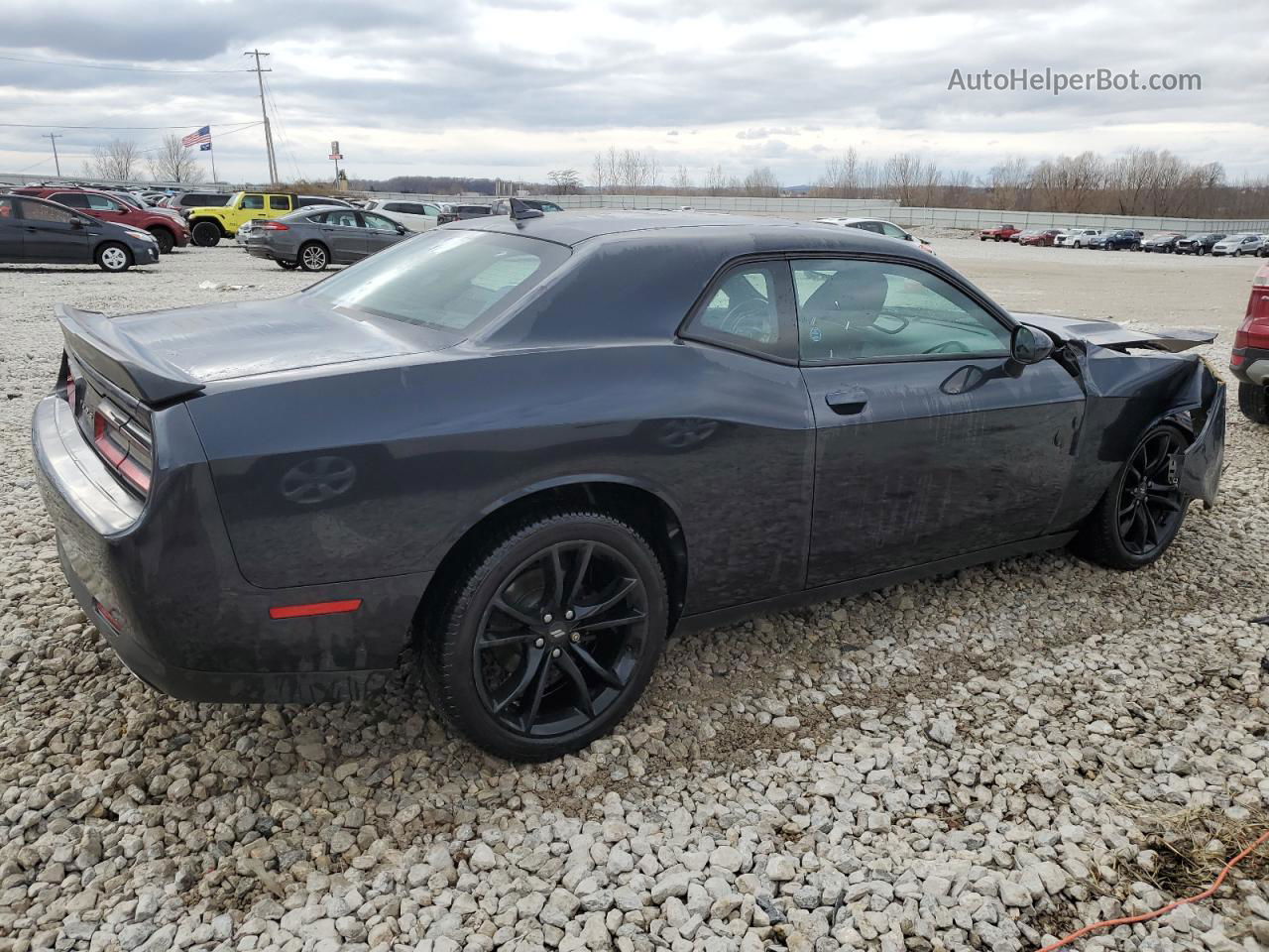 2017 Dodge Challenger Sxt Charcoal vin: 2C3CDZAG0HH532233