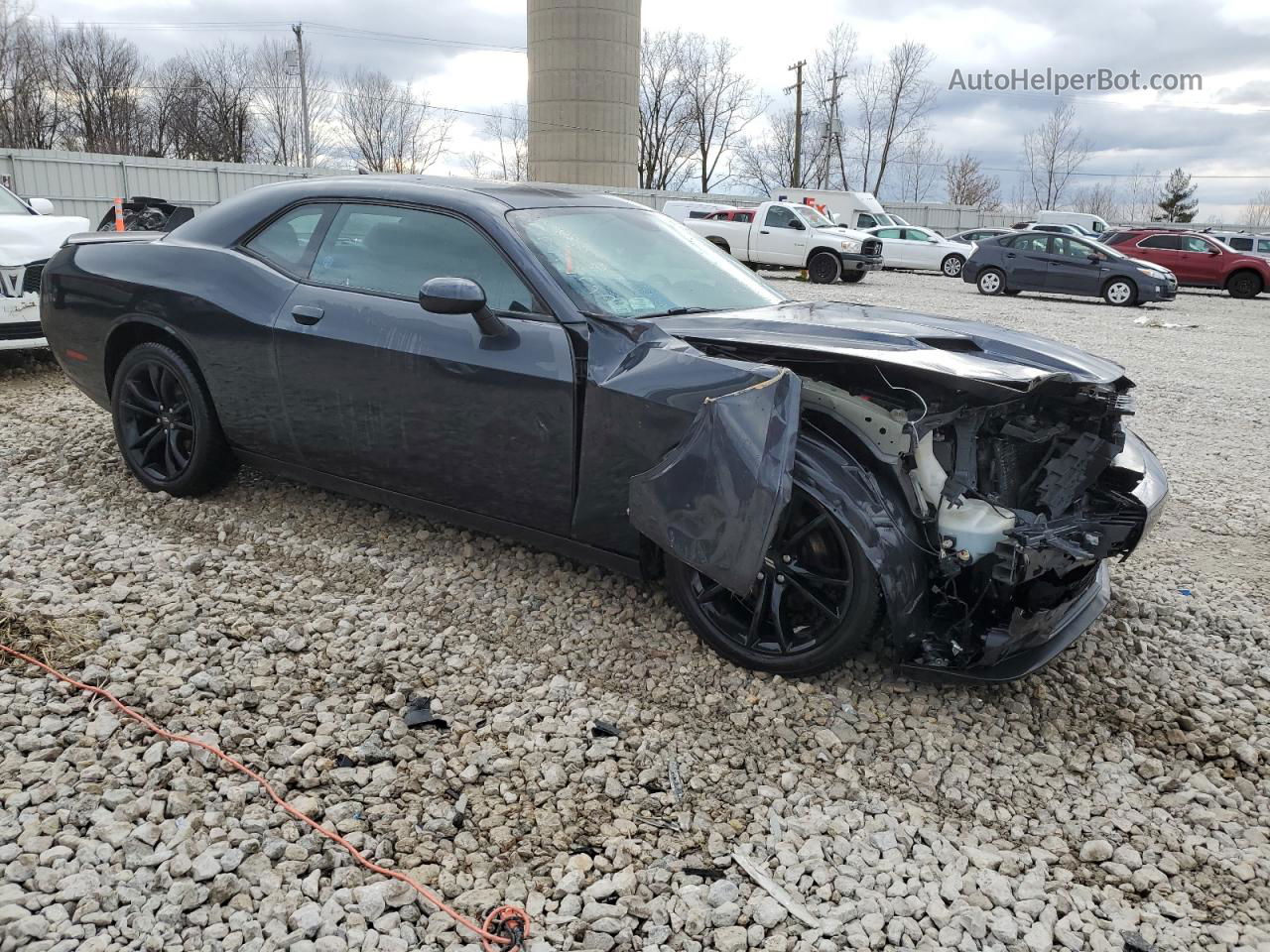 2017 Dodge Challenger Sxt Charcoal vin: 2C3CDZAG0HH532233