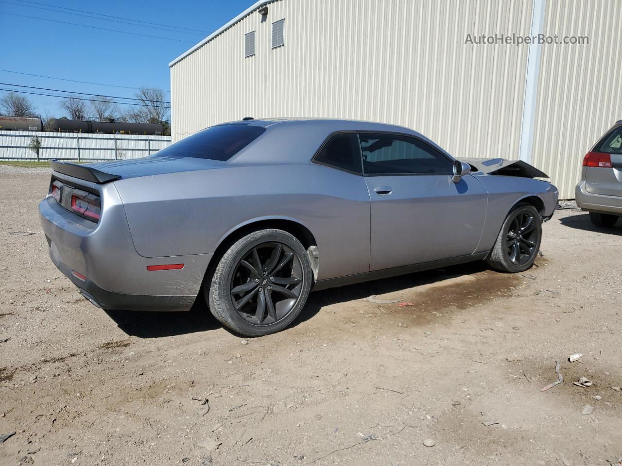 2017 Dodge Challenger Sxt Серый vin: 2C3CDZAG0HH535956