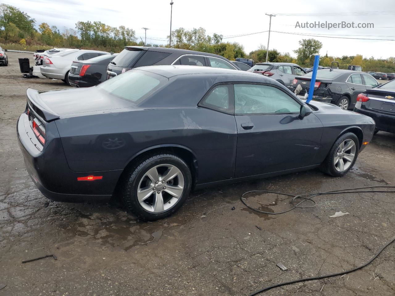 2017 Dodge Challenger Sxt Серый vin: 2C3CDZAG0HH578435