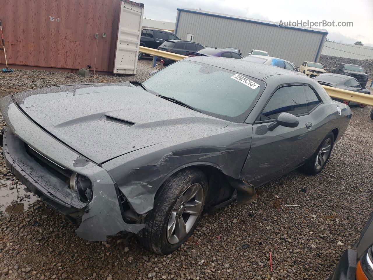 2017 Dodge Challenger Sxt Угольный vin: 2C3CDZAG0HH587183