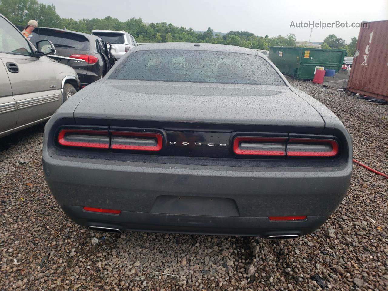 2017 Dodge Challenger Sxt Угольный vin: 2C3CDZAG0HH587183