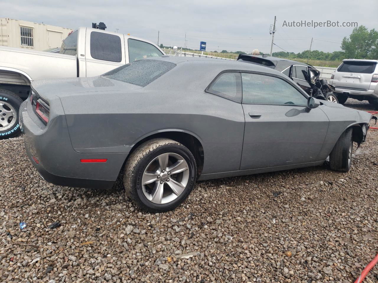 2017 Dodge Challenger Sxt Угольный vin: 2C3CDZAG0HH587183