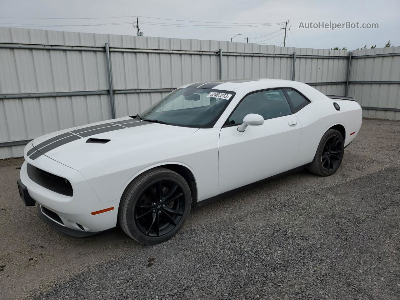 2017 Dodge Challenger Sxt White vin: 2C3CDZAG0HH619307