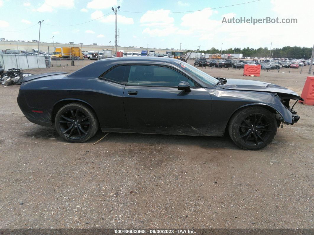 2018 Dodge Challenger Sxt Black vin: 2C3CDZAG0JH120609