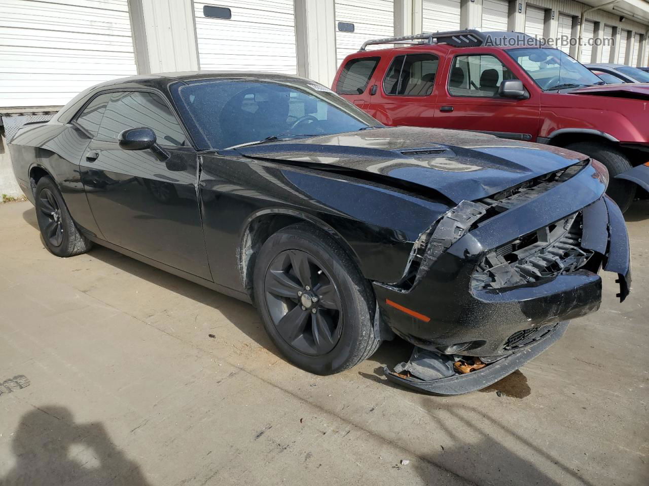 2018 Dodge Challenger Sxt Черный vin: 2C3CDZAG0JH127818