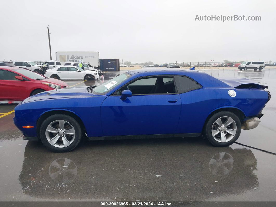 2018 Dodge Challenger Sxt Blue vin: 2C3CDZAG0JH199585