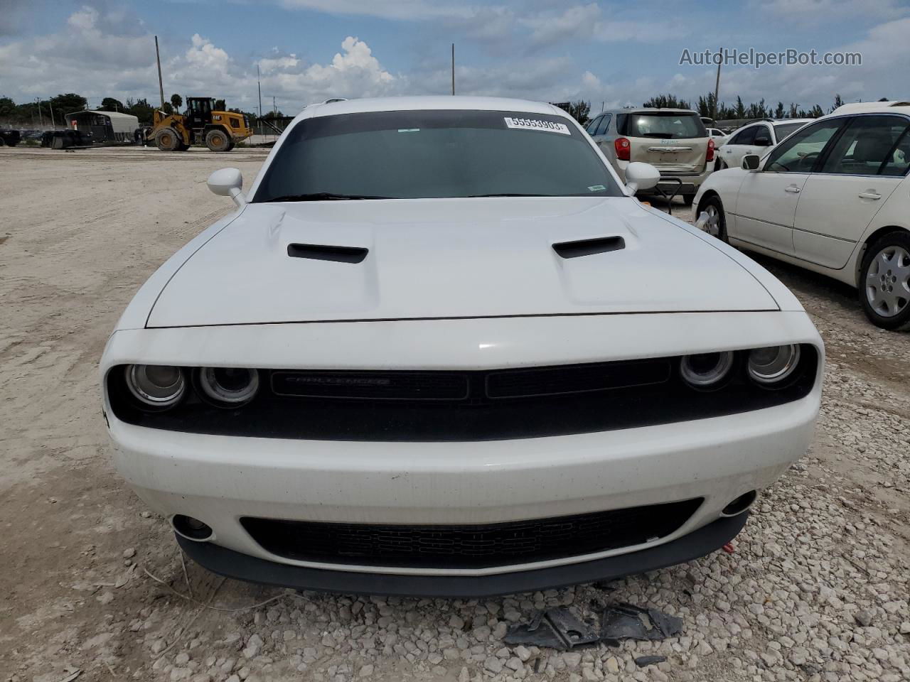 2018 Dodge Challenger Sxt White vin: 2C3CDZAG0JH216935