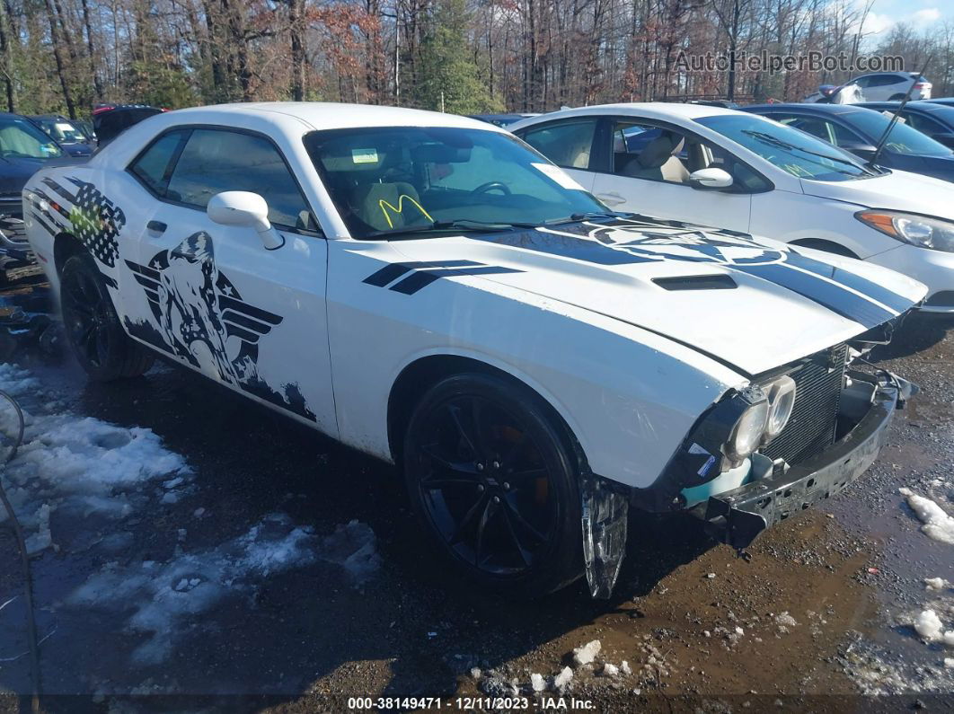 2018 Dodge Challenger Sxt Белый vin: 2C3CDZAG0JH217275