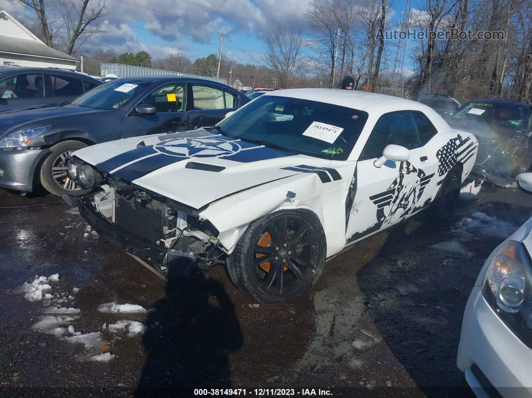 2018 Dodge Challenger Sxt Белый vin: 2C3CDZAG0JH217275