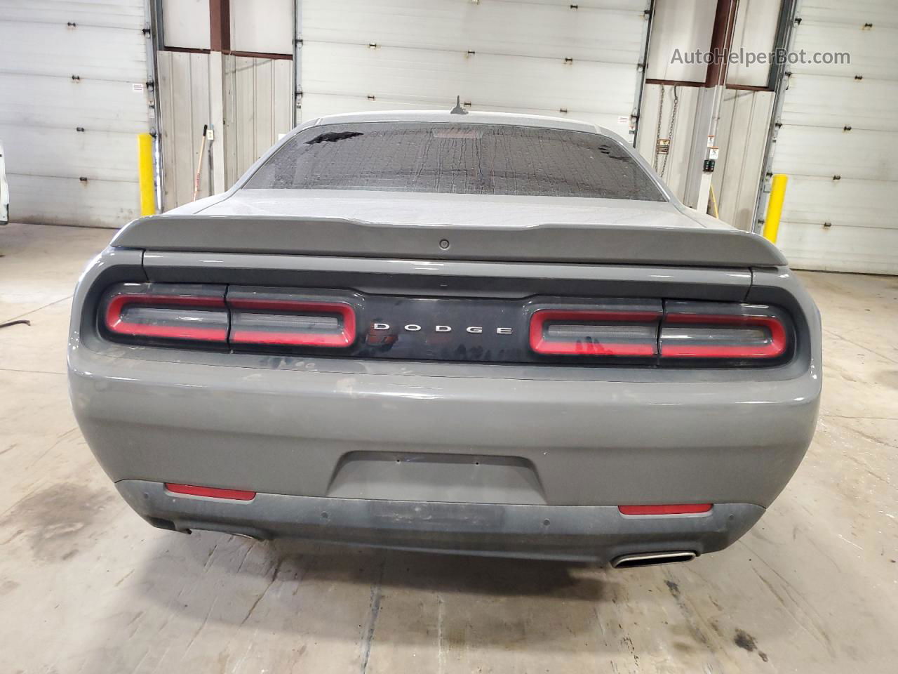 2018 Dodge Challenger Sxt Gray vin: 2C3CDZAG0JH331258